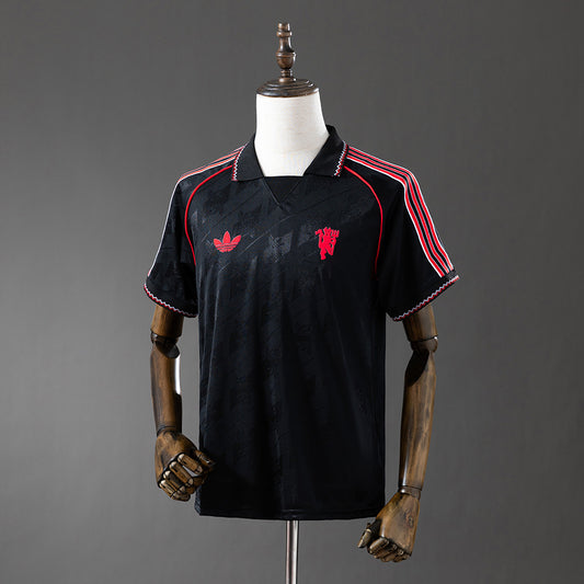 25/26 Manchester United Originals Black Soccer Fan Jersey