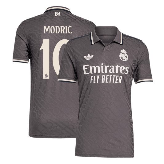 MODRIC #10 Real Madrid Third Away Premium Soccer Jersey 2024/25