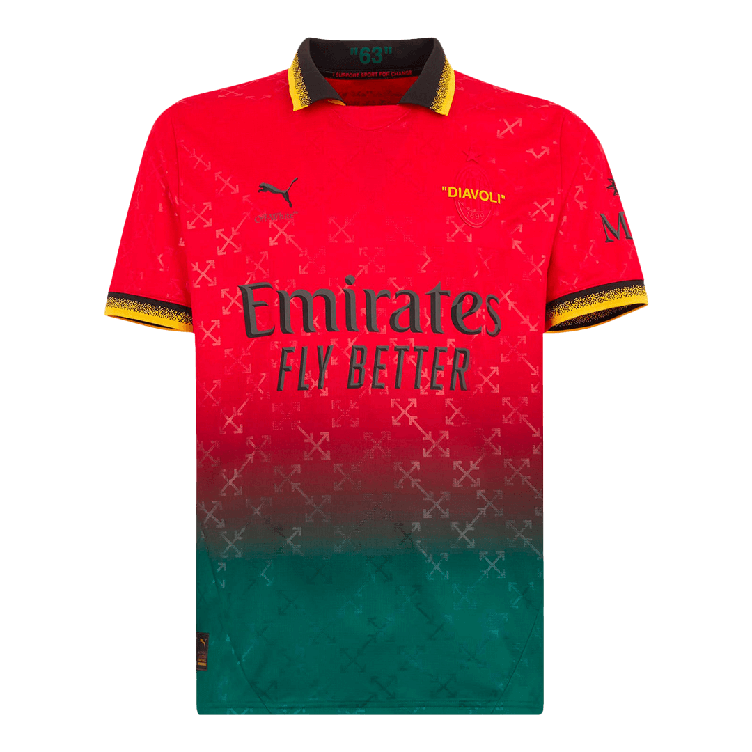 AC Milan Fourth Away Goalkeeper Soccer Jersey 2024/25 Red