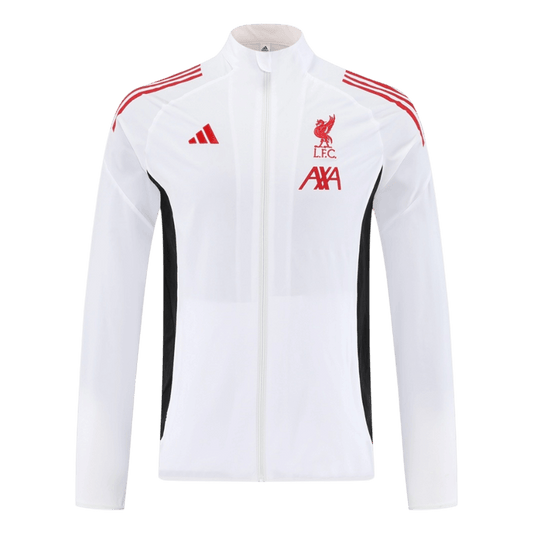 Liverpool Windbreaker Jacket 2025/26 White