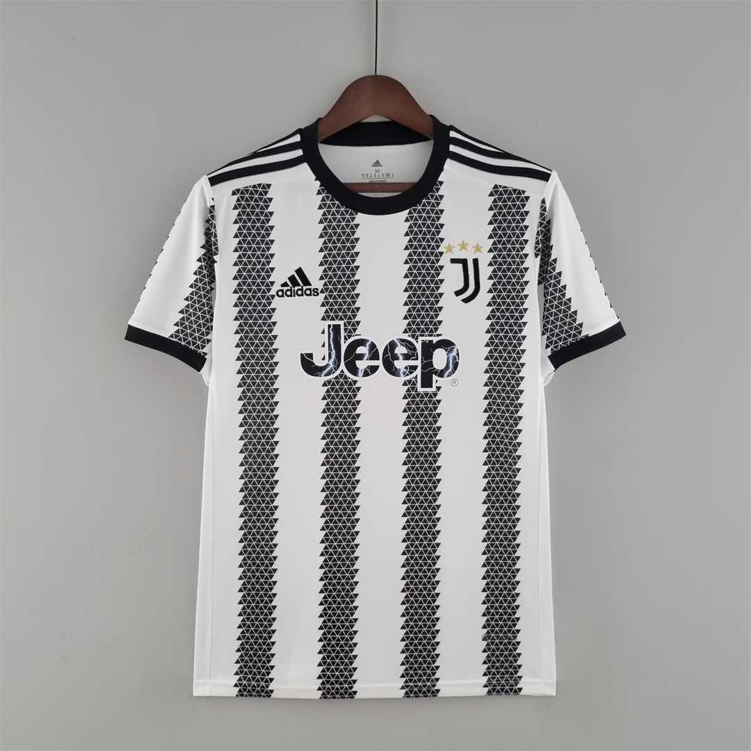 22/23 Juventus Home Soccer Fan Jersey