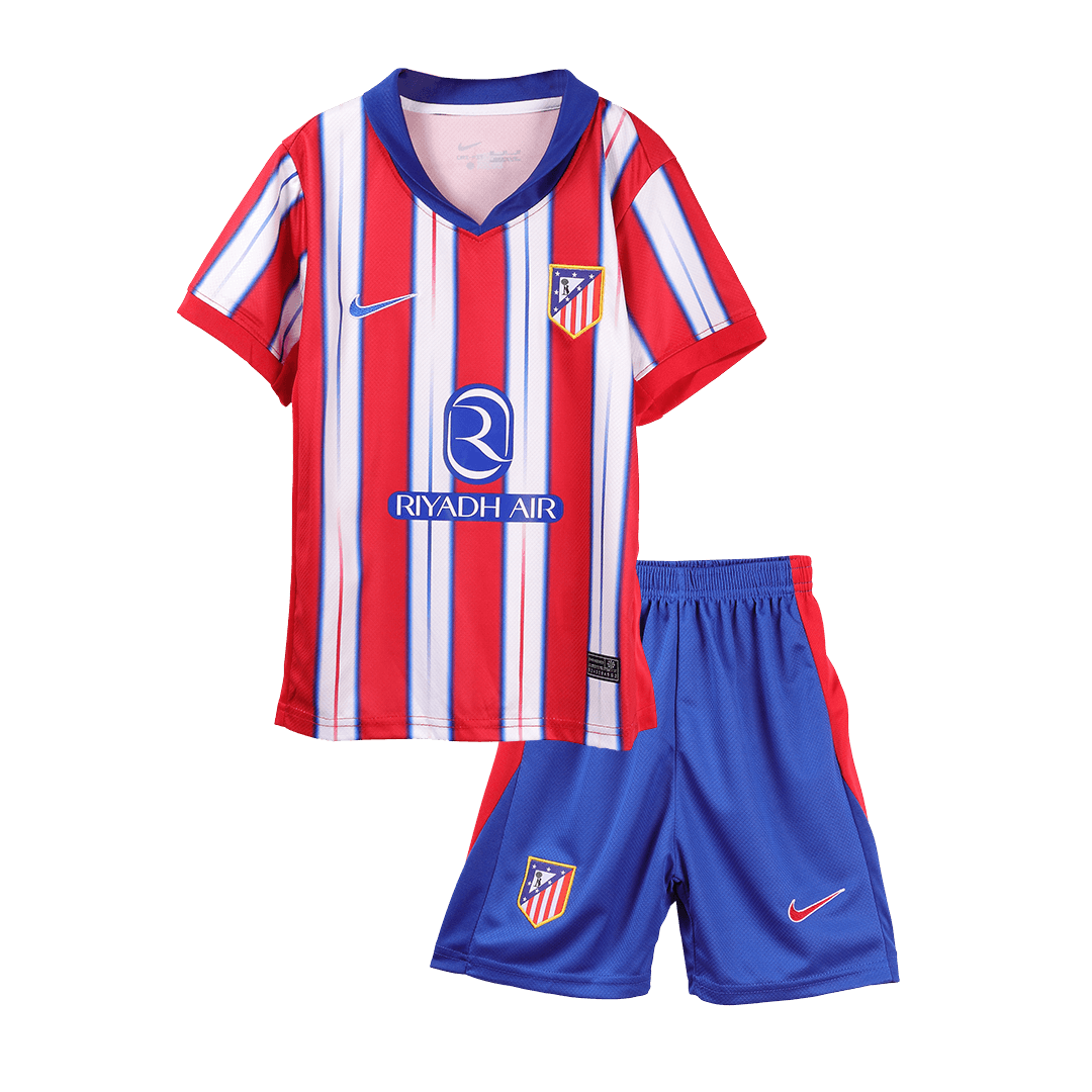 24/25 Atletico Madrid Home Kids Fan Jersey