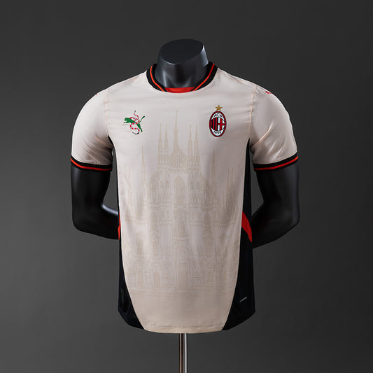 25/26 AC Milan Cathedral Special Edition White Stadium Jersey