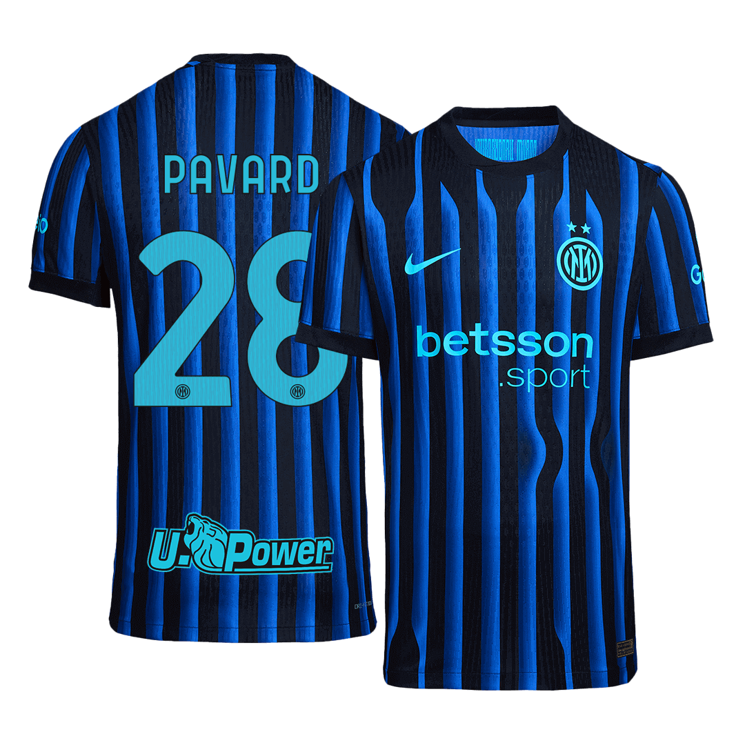 PAVARD #28 Inter Milan Home Premium Soccer Jersey 2025/26