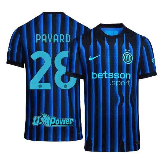 PAVARD #28 Inter Milan Home Premium Soccer Jersey 2025/26