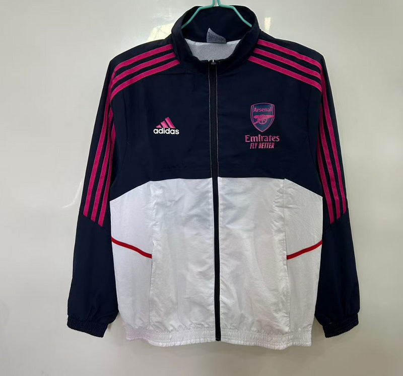 25/26 Arsenal black white pink Windbreaker
