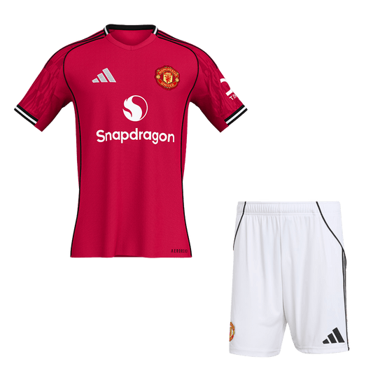 Manchester United Home Jerseys Kit 2025/26