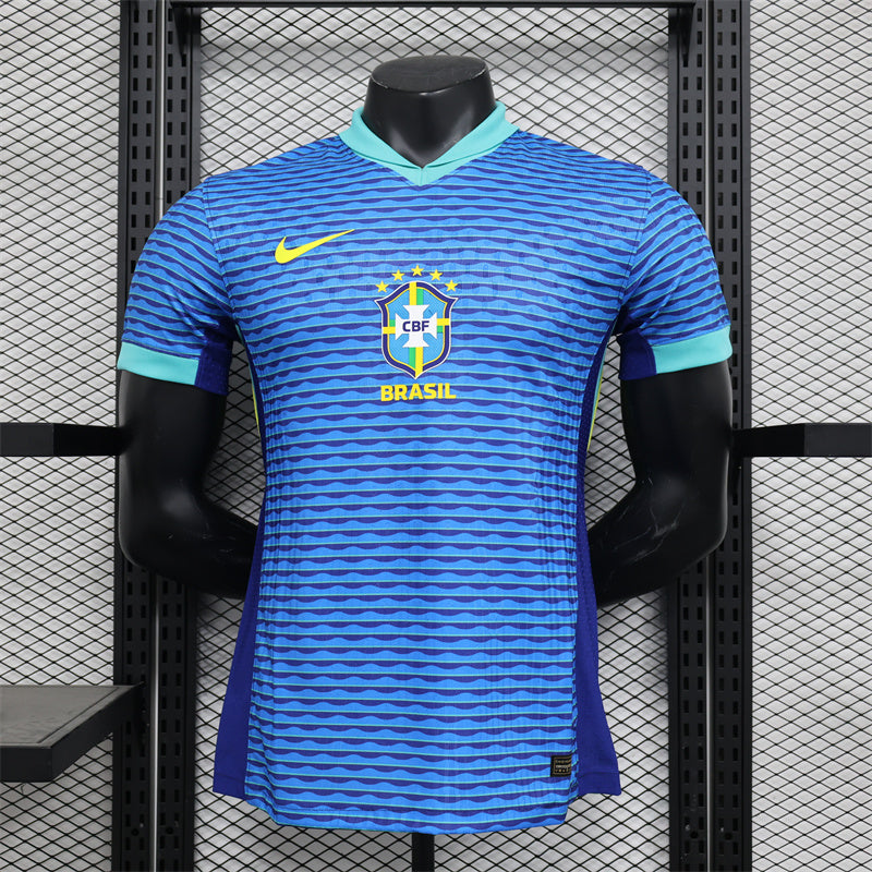 2024 Brazil Blue Sepcial Edtion Stadium Jersey