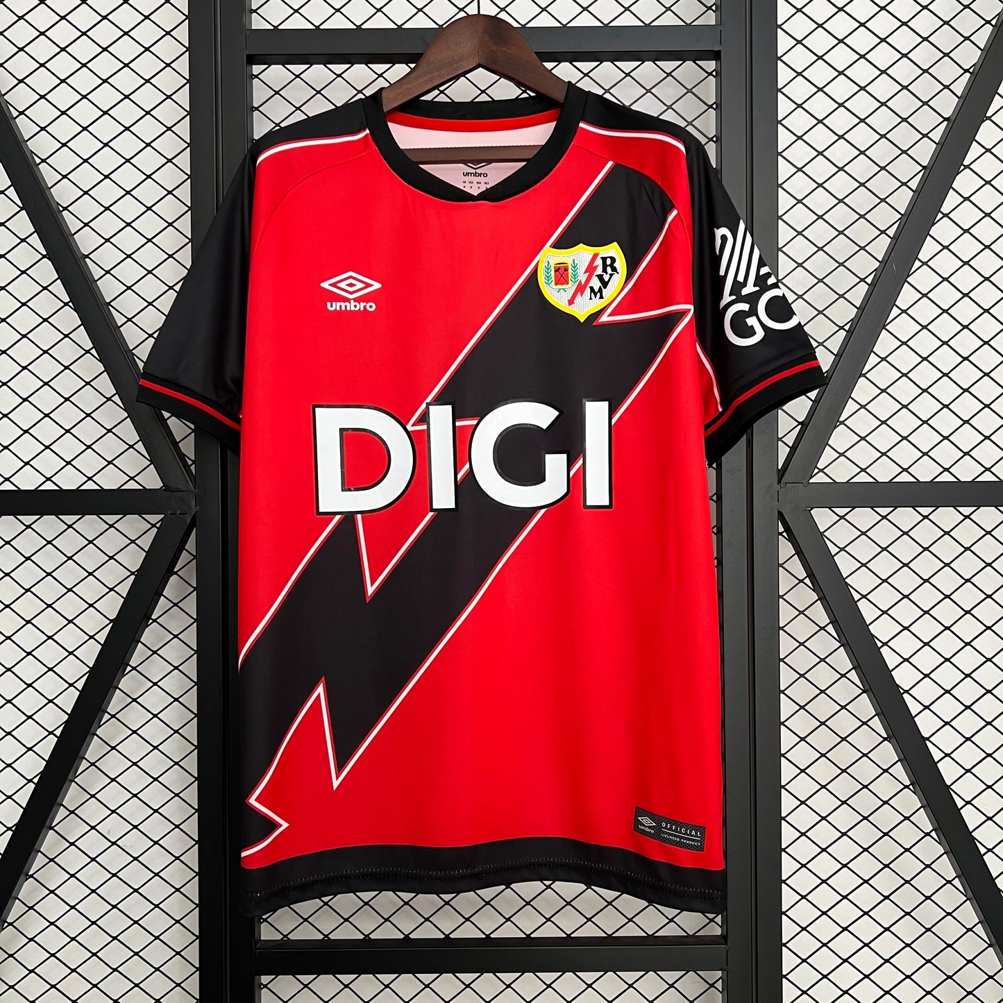 25/26 Rayo Vallecano away Soccer Fan Jersey