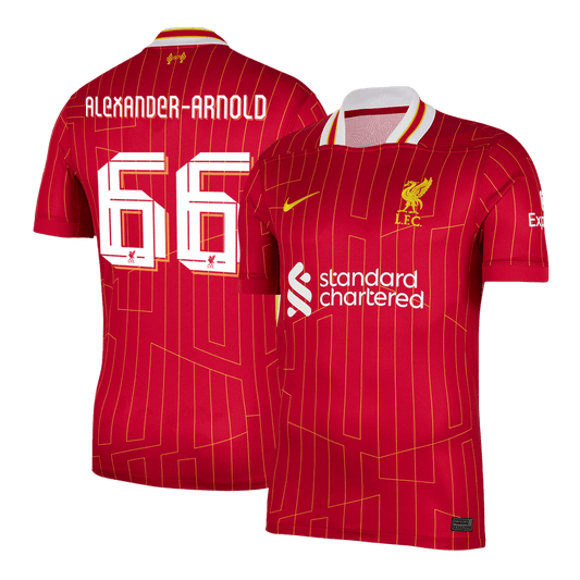 ALEXANDER/ARNOLD #66 Liverpool Home Soccer Jersey 2024 UCL