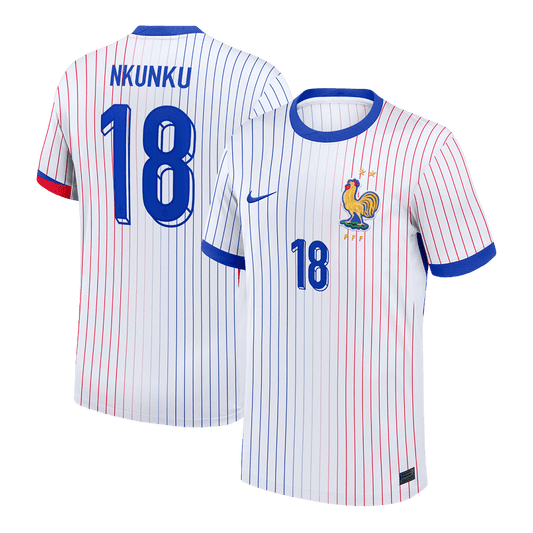 NKUNKU #18 France Away Soccer Jersey 2024