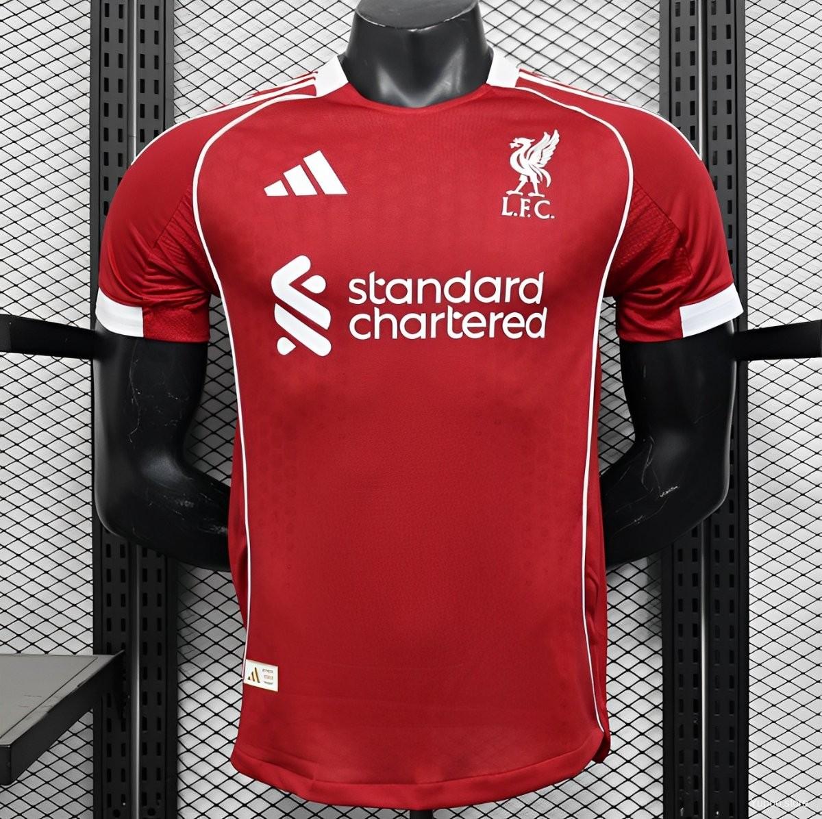 25/26 Liverpool Home Stadium Jersey