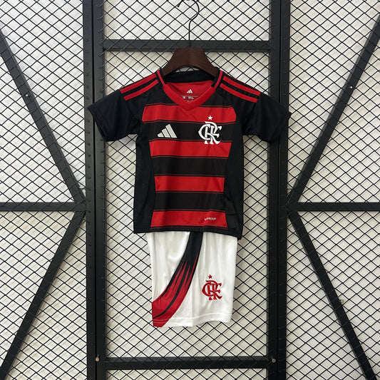25/26 Flamengo home Kids Fan Jersey