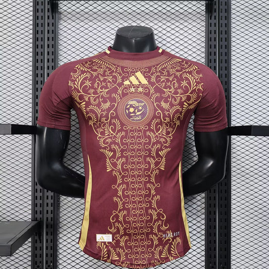 2025 Algeria red player Fan Jersey