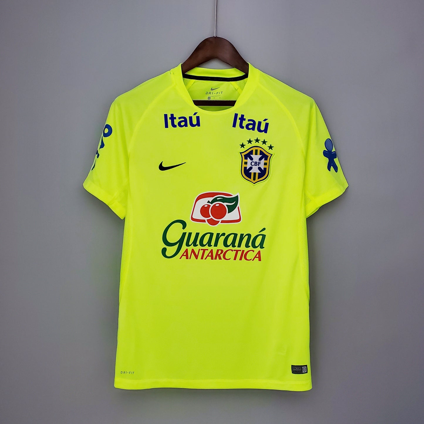 2025 Brazil Training fluorescent Green Soccer Fan Jersey