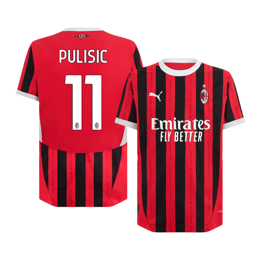 PULISIC #11 AC Milan Home Premium Soccer Jersey 2024