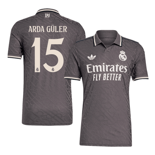 ARDA GULER #15 Real Madrid Third Away Premium Soccer Jersey 2024