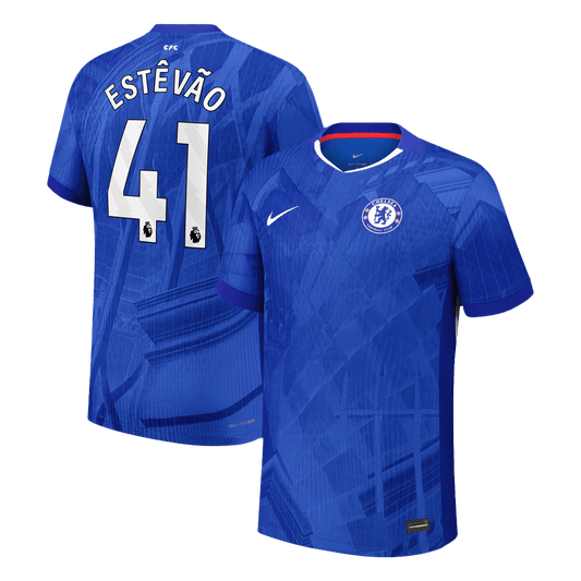 ESTEVAO #41 Chelsea Home Premium Soccer Jersey 2025/26