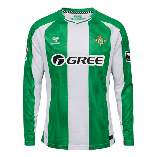 Real Betis Home Long Sleeve Jersey 2025/26