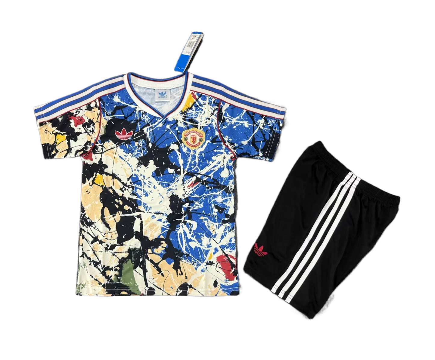 2026/27 Manchester United Youth Jersey Roses Blue