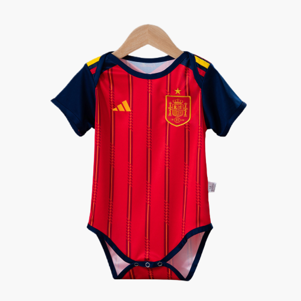 Spain Baby Jersey 2026 World Cup Home