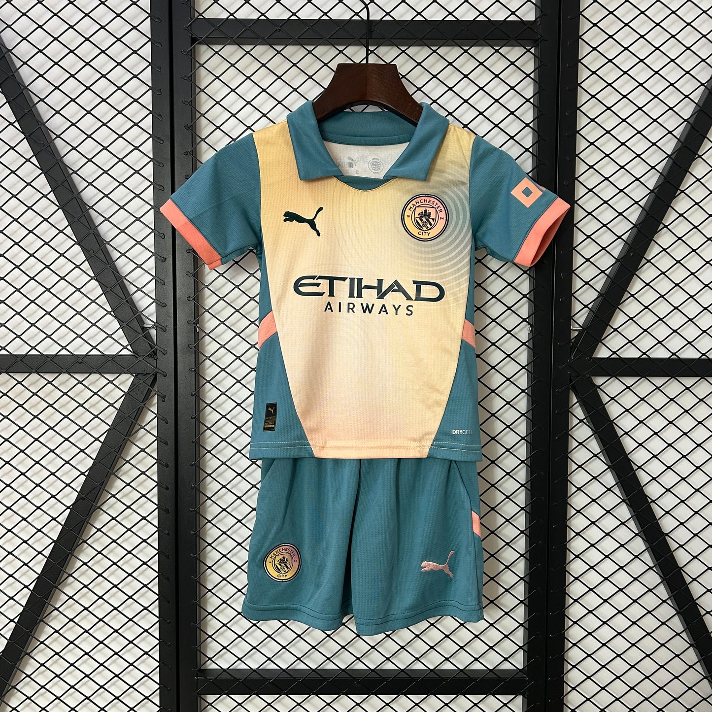24/25 Manchester City Fourth Kids Fan Jersey
