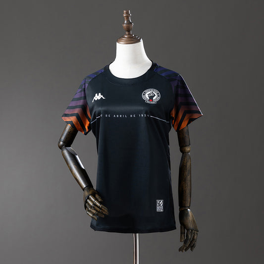 24/25 Vasco da Gama amisa Pre-Match 2 CR/Black Women Fan Jersey