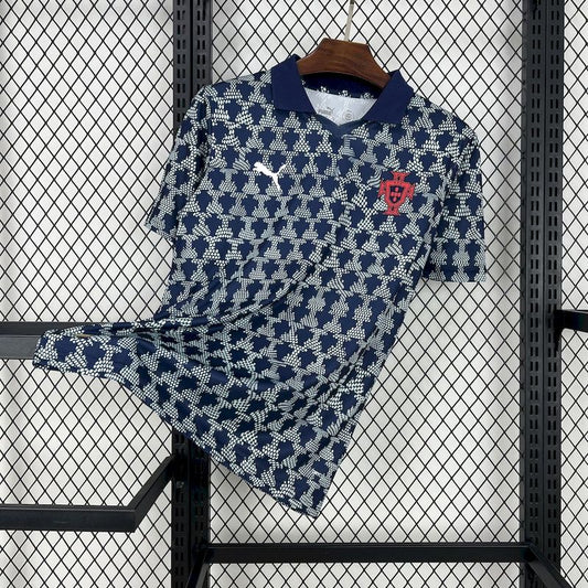 2025 Portugal dark blue training Fan Jersey