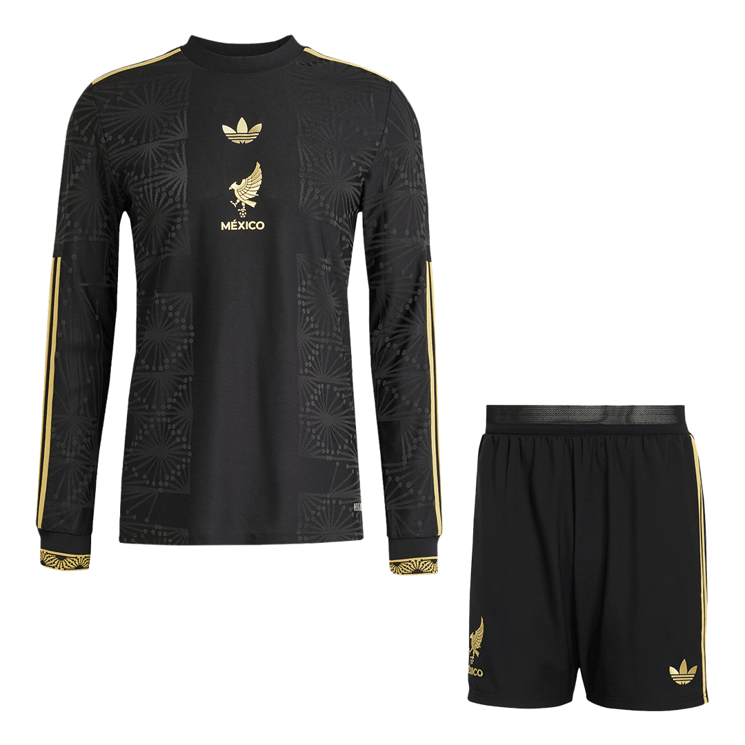 Mexico Third Away Long Sleeve Premium Jerseys Kit 2025 Gold Cup