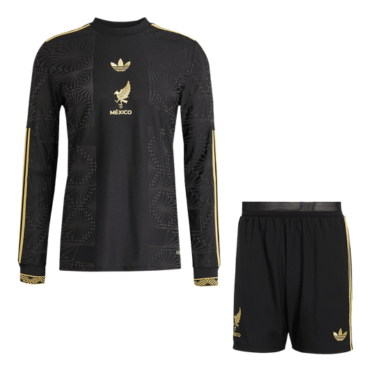Mexico Third Away Long Sleeve Premium Jerseys Kit 2025 Gold Cup
