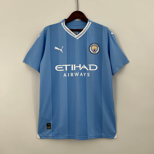 23/24 Manchester City Home Soccer Fan Jersey