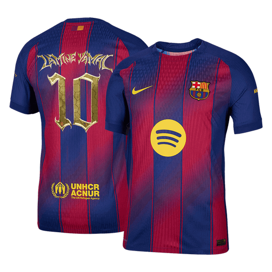 LAMINE YAMAL #10 Barcelona Home Premium Jersey 2025/26 Kopa Trophy Edition