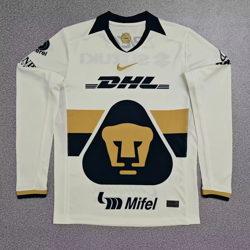 25/26 Pumas home Long Sleeve Fan Jersey