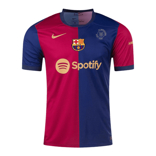 Barcelona Home Soccer Jersey 2024/25 125th Anniversary