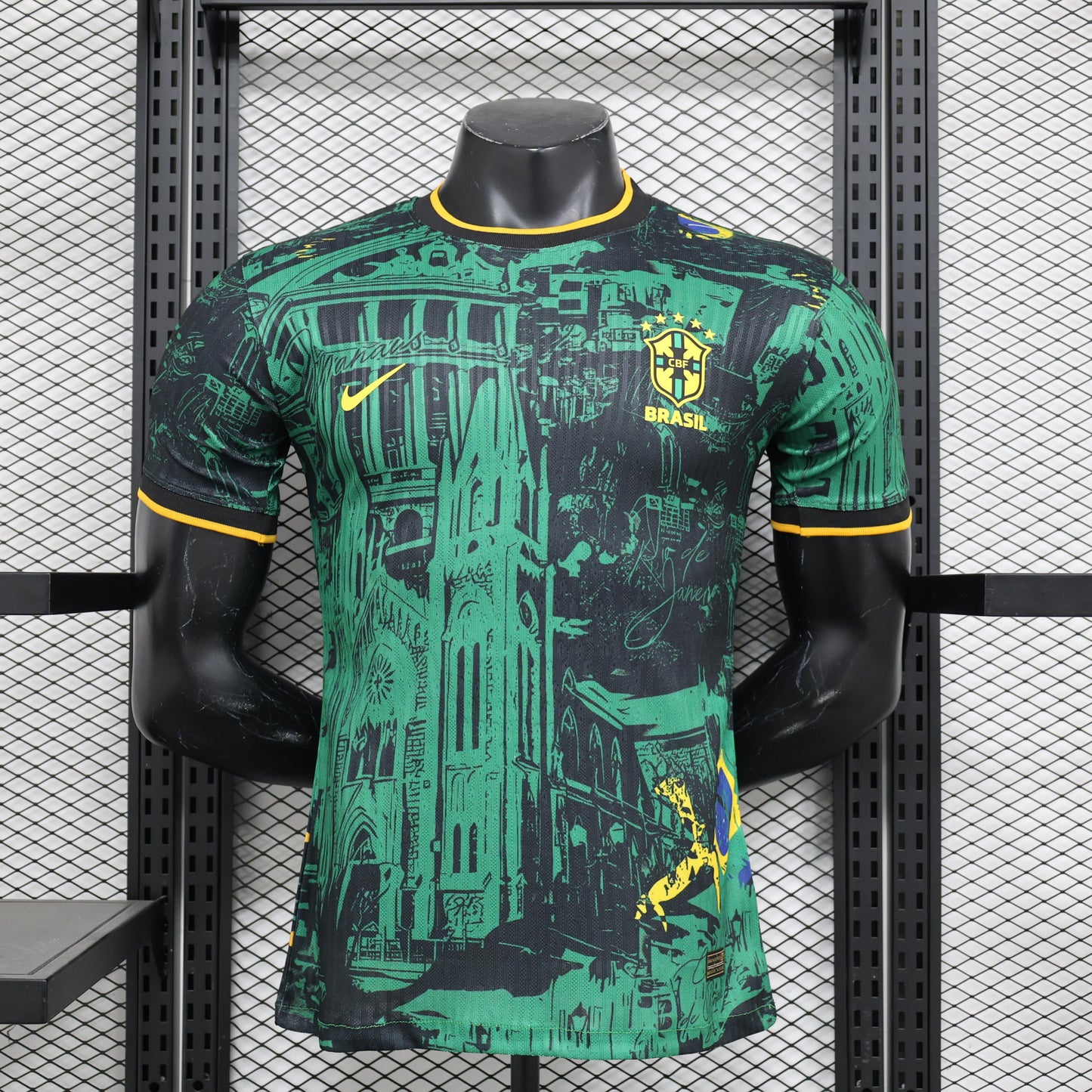 2024 Brazil Special Edition green Player Fan Jersey