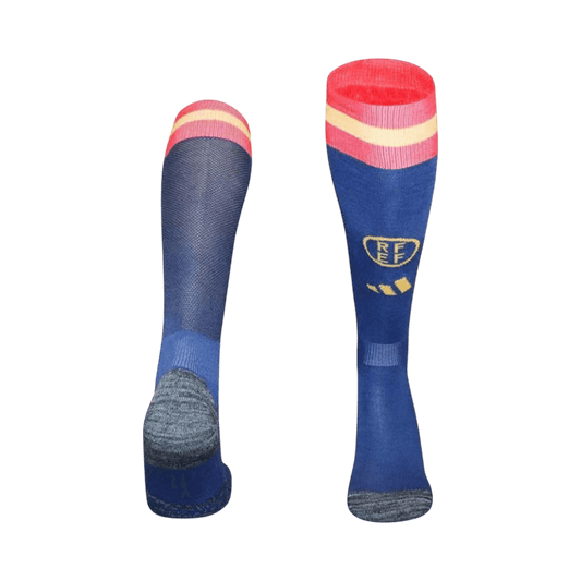 Spain Home Soccer Socks 2026 World Cup