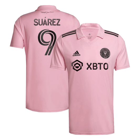 SUAREZ #9 Inter Miami CF Home Soccer Jersey 2022