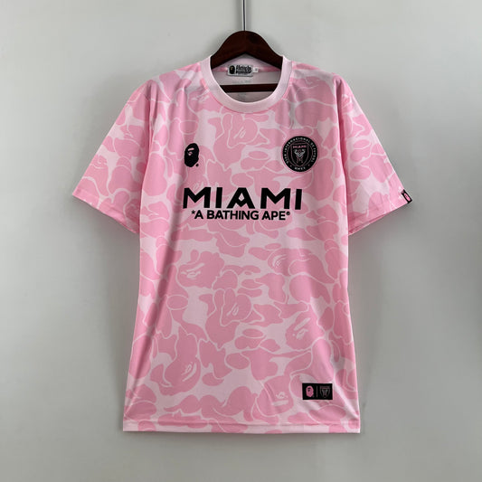 23/24 Inter Miami Joint Edition Pink Soccer Fan Jersey