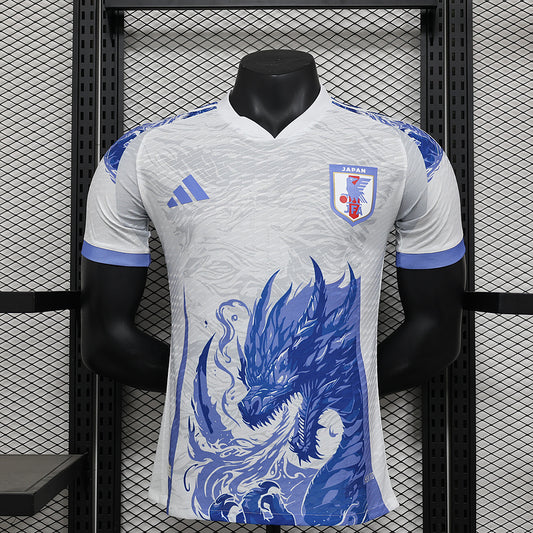 2024 Japan white and blue Stadium Jersey