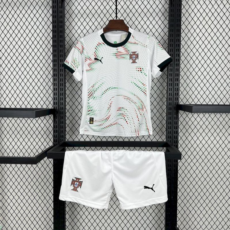 2025 Portugal away Kids Fan Jersey