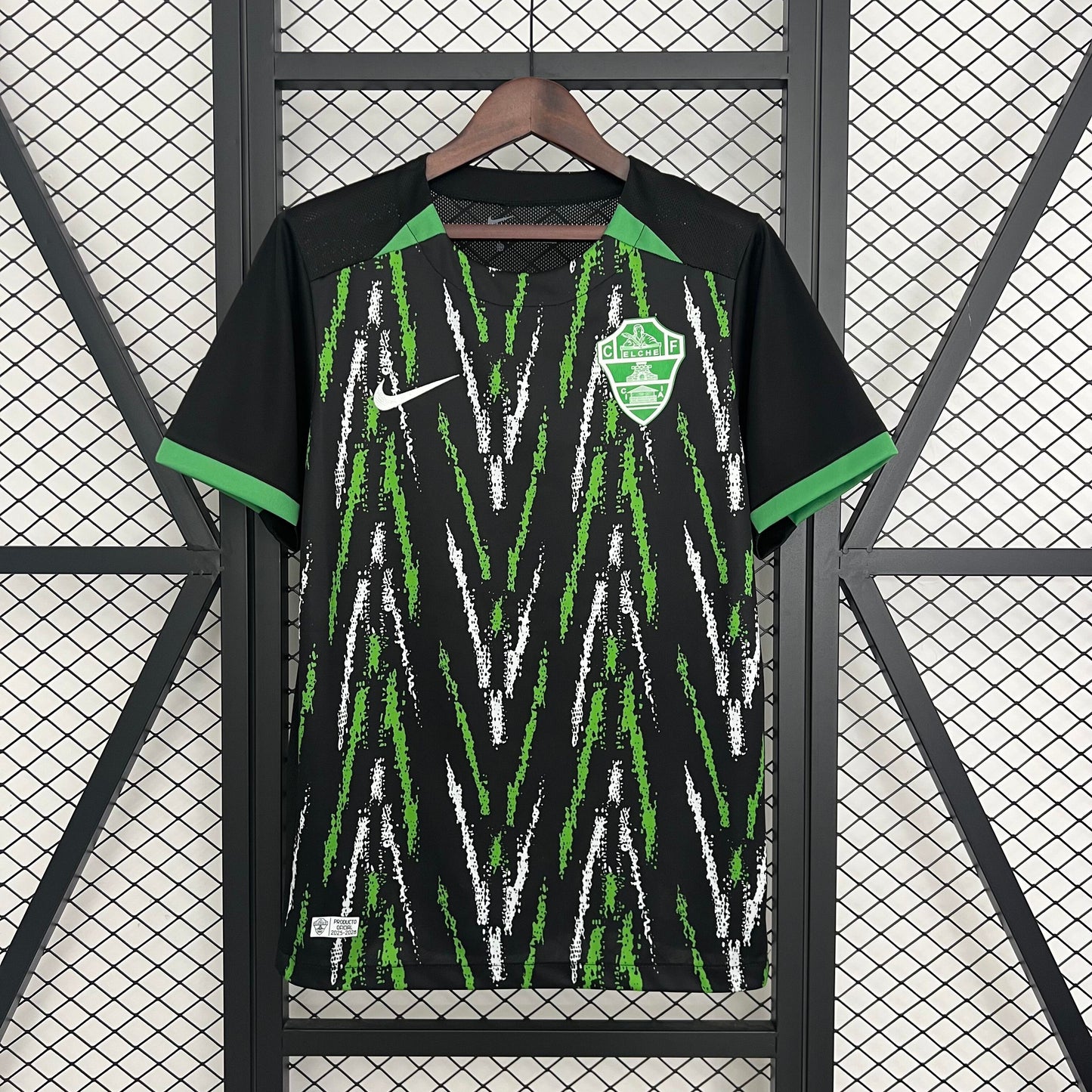 25/26 Elche CF away black soccer Fan Jersey