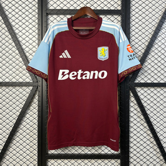 24/25 Aston Villa Home Soccer Fan Jersey