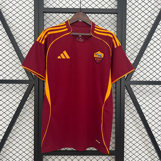 25/26 Roma Home Soccer Fan Jersey