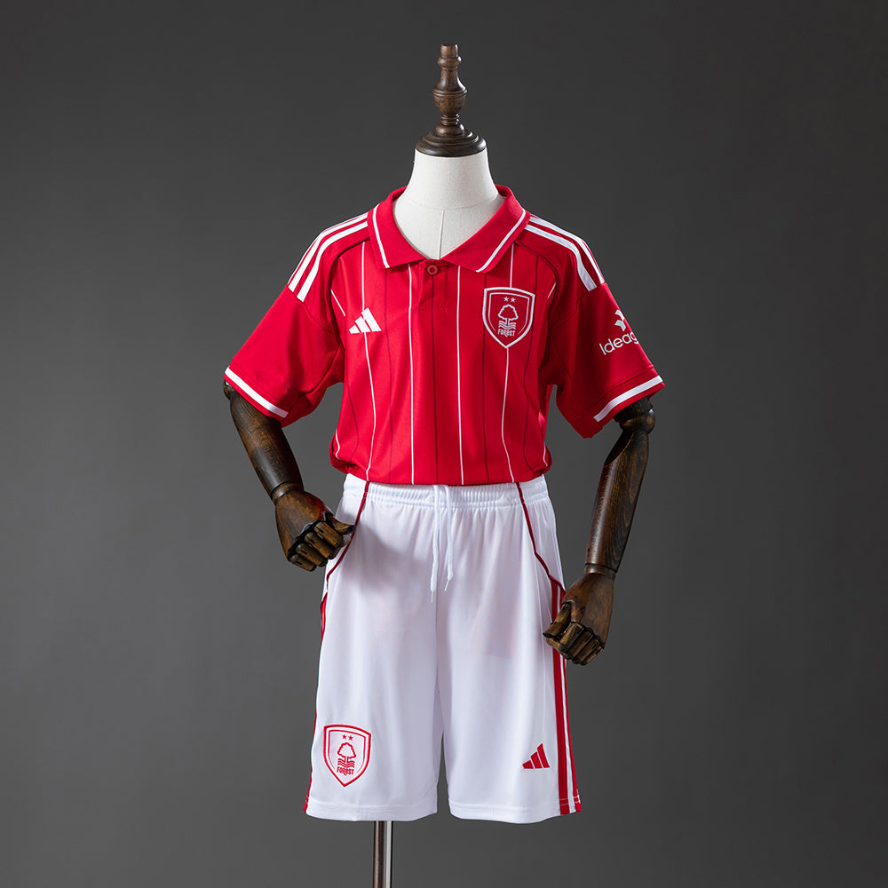 25/26 Nottingham Forest Home Kids Fan Jersey