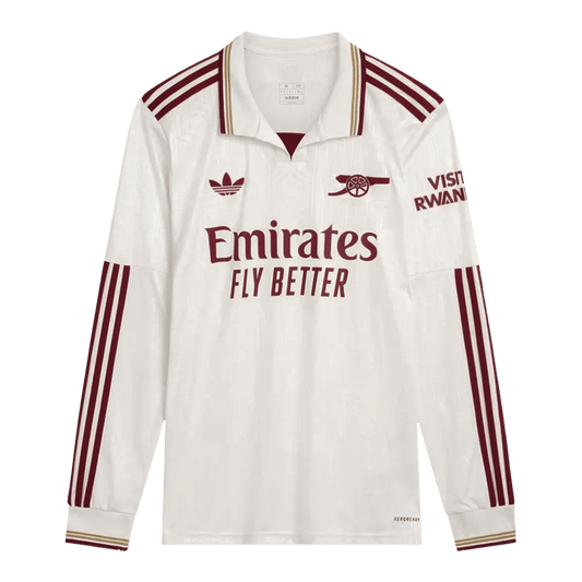 Arsenal Third Away Long Sleeve Soccer Jersey 2025/26
