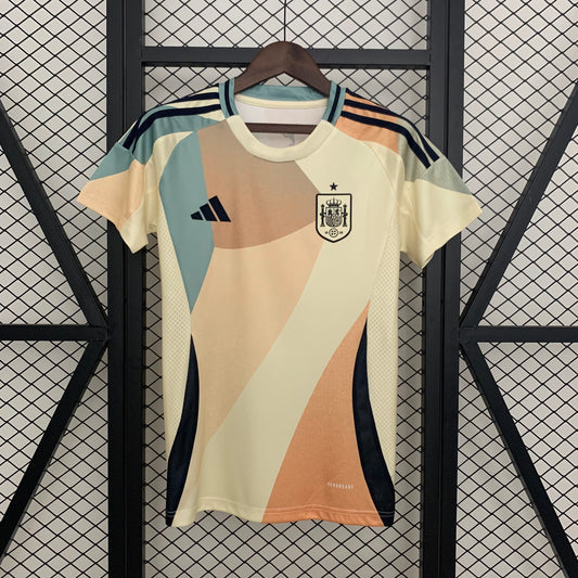 2025 Spain Away Women Women-s Soccer Fan Jersey
