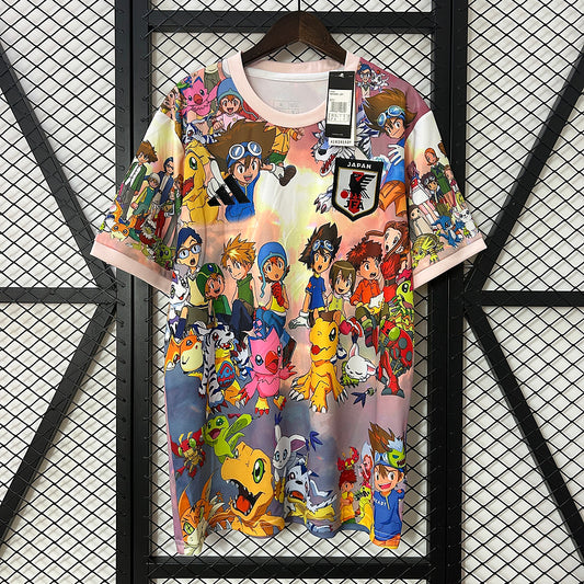 2025 Japan Digimon Edition soccer Fan Jersey