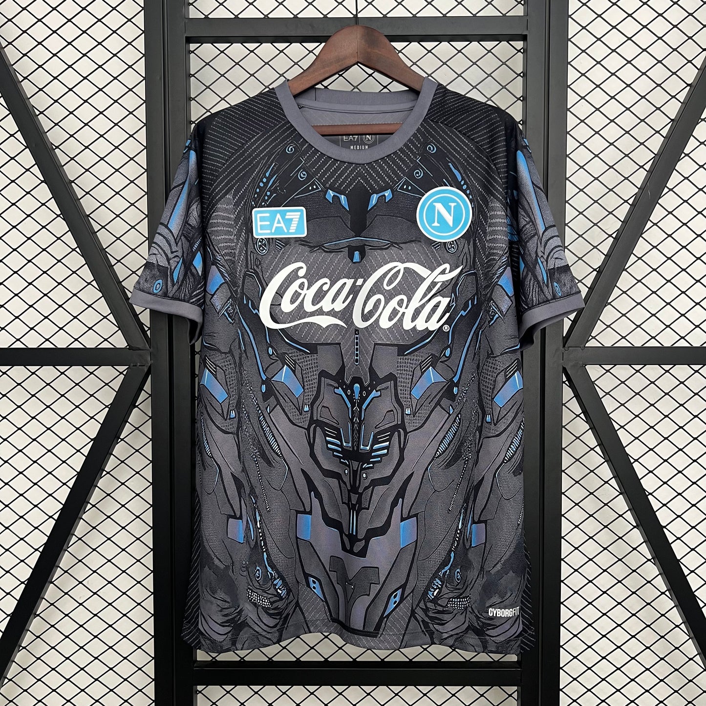 25/26 Napoli Black training Soccer Fan Jersey