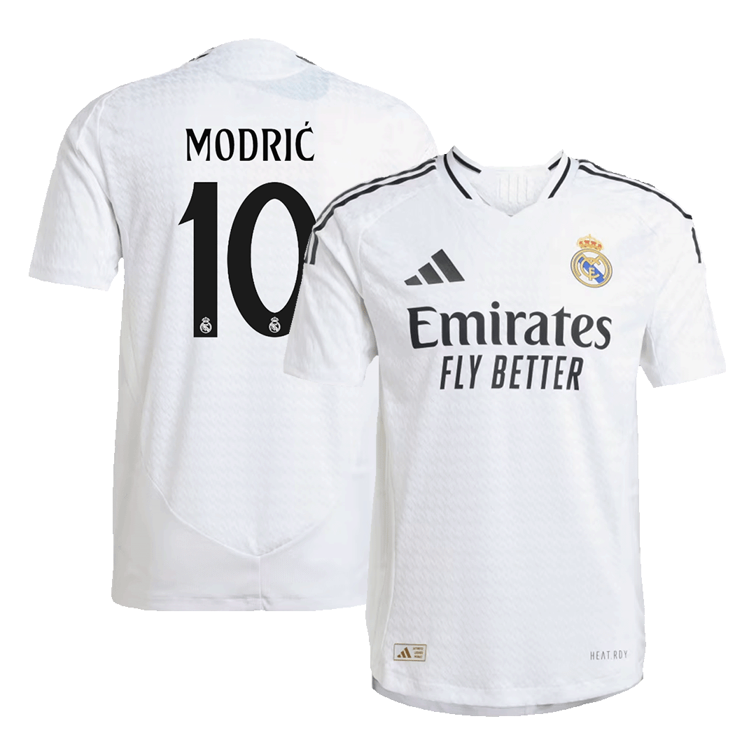MODRIC #10 Real Madrid Home Premium Soccer Jersey 2024/25