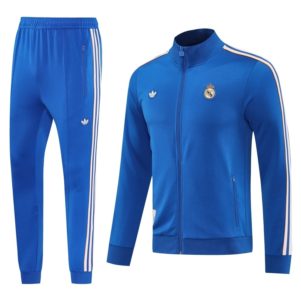 Real Madrid Tracksuit 2025/26 Blue